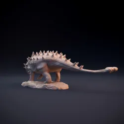Eouplocephalus - armored dinosaur