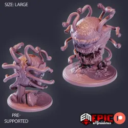 Eye Tyrant Shadow Ruler / Classic Boss Encounter / Multi Eye Dark Creature