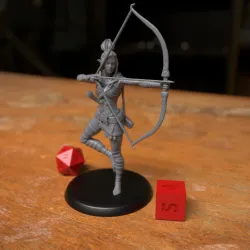 Female Elf Archer Ranger