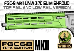 FGC68-MKII UNW370 SLIM shroud for your magfed paintball marker