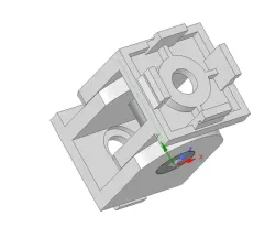 Flexible Hinge Pivot Joint Connector For V-Slot Profile 2020