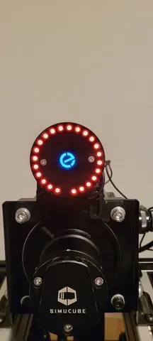 FlexRingGauge meter high mount for 56mm bolt pattern (Fanatec CSL, CSW, and others)