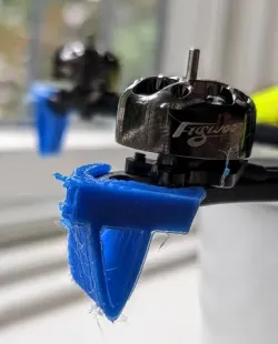 Flywoo Explorer LR feet protector and caddx peanut cam with charger holder