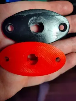 Foldable windshield bayonet receptacle