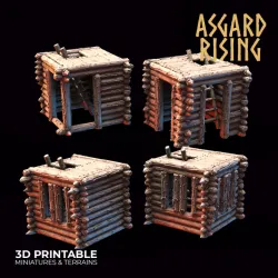 Fortified Village - Watchtower /Modular/ /Pre-supported/