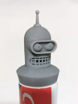 Futurama Bender Toothpaste topper/dispenser
