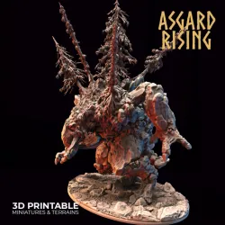 Giant Stone Troll /Modular/ /Pre-supported/