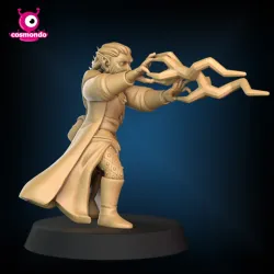 Half Elf Wizard + Riding Version