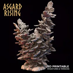 Hazel Bushes and Young Hazel Bushes /Terrain/ /Pre-supported/