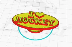 hockey crocs pin