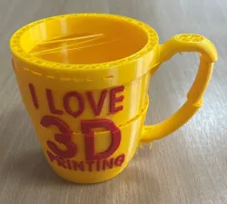 "I Love 3D Printing" Gag Gift Mug