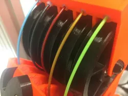 Improved Spool Wheel (print without support) for RMU inspired MMU2S Buffer