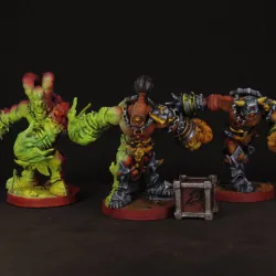 Juggernauts-Orcs - Conquerors Horde squad