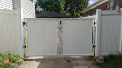 Lightweight Aluminum Driveway Gate