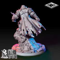 Lord Drathull: Vampire Orc Boss + Enchanted Sword