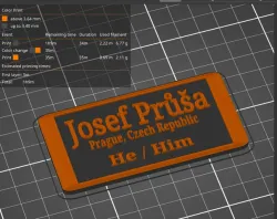 Magnetic NamePlate