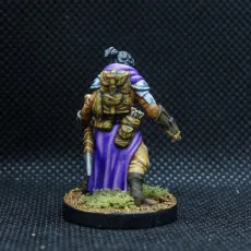 Male Rugged Kensei Monk (PRESUPPORTED)