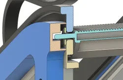 Mini Desktop Escalator - improved chains guide