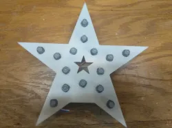 Mini Pixel Tree Star