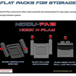 Modufab - Modular, flat pack terrain
