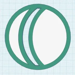 oddball.io logo coaster