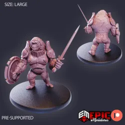Orangutan Knight Sword / Primate Ape / Monkey Warrior / Jungle Kong / Forest Encounter