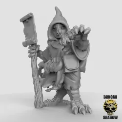 Owl Folk Sorcerer (pre supported)