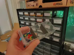 Parametric drawer separator for Stanley cabinets - made with FreeCAD