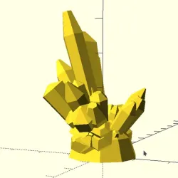 Parametrized Crystal Generator