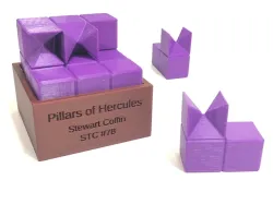 Pillars of Hercules - Assembly puzzle by Stewart Coffin (STC #78)