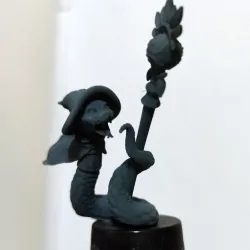 (Pre-supported) Snake Folk Wizard RP Combat