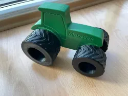 Pulling tractor