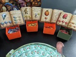 Quacks of Quedlinburg token boxes