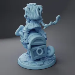 Quart, the Goblin/Gnome Transmutation Wizard