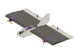 RC Plane (Ardupilot Flying Plank / Flying Wing)