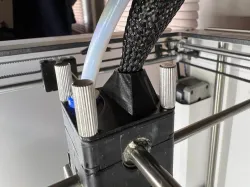 Reinforced & Simplified Ultimaker 2 Print Head Cover