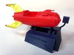 Retro Rocket Bobblehead - Arcade Ride
