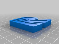 ROBLOX Classic R Keychain