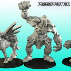 Scifi greek creatures