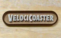 Sign from Velocicoaster Roller Coaster