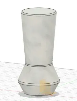 Simple Vase 2 of set of 3