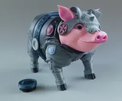 Sir Pigglesby (a most noble piggy bank)