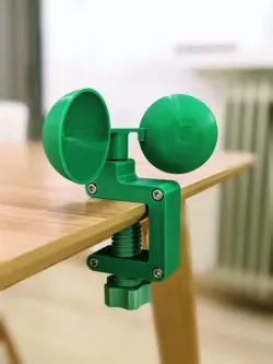 skate bearing anemometer