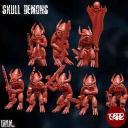 Skull God: Demonic Infantry (10mm)