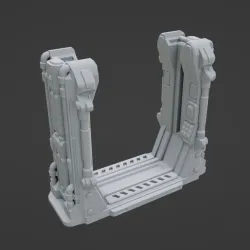 Spacehulk & Zombicide Sci-Fi Door Set