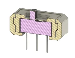 SPDT switch case SS12D00G3