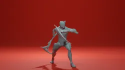 Stoneblade Shinobi - Cyberpunk Ninja