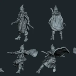 Tamiras The Fighter - Idle and Action Pose