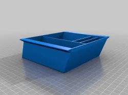 tesla front center console tray (2nd gen)