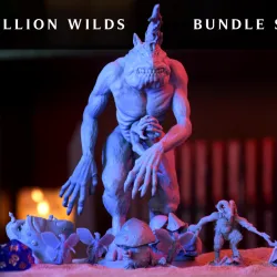 The Menagerie - 40 Monster & Character Minis Bundle